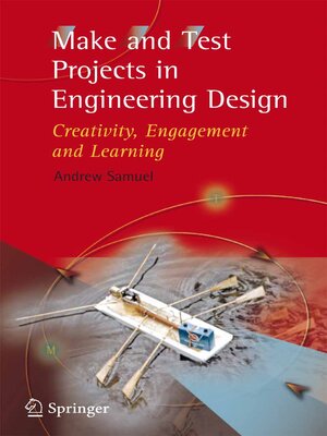 cover image of Make and Test Projects in Engineering Design